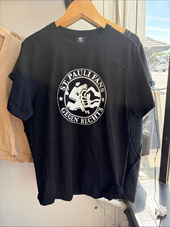 St Pauli Other - Black Short-Sleeve Logo Tee St Pauli